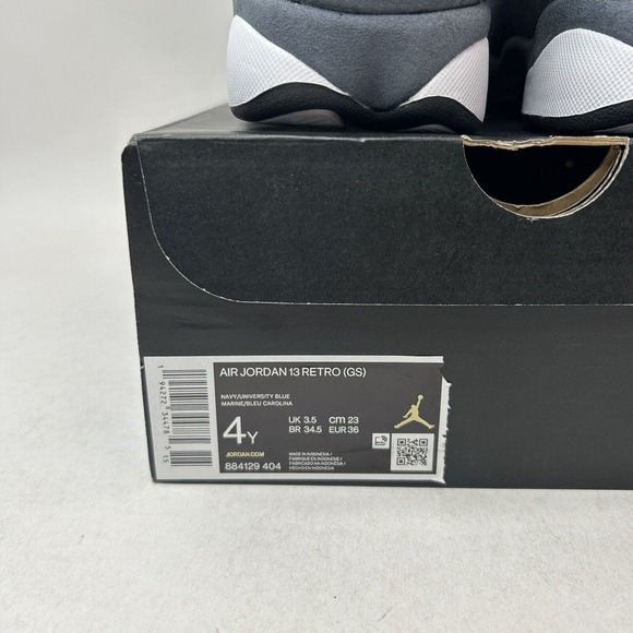 Nike Shoes Air Jordan 13 Retro GS “Flint Navy" 2024 - Picture 5 of 5